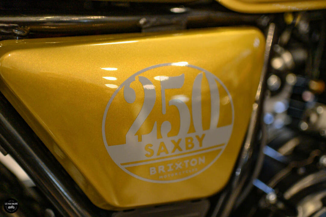 Brixton Saxby 250cc rouge/jaune – Image 4