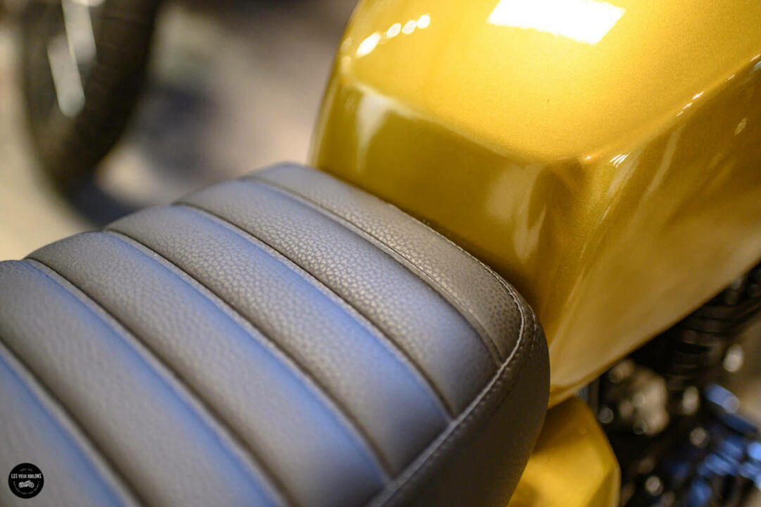 Brixton Saxby 250cc rouge/jaune – Image 9