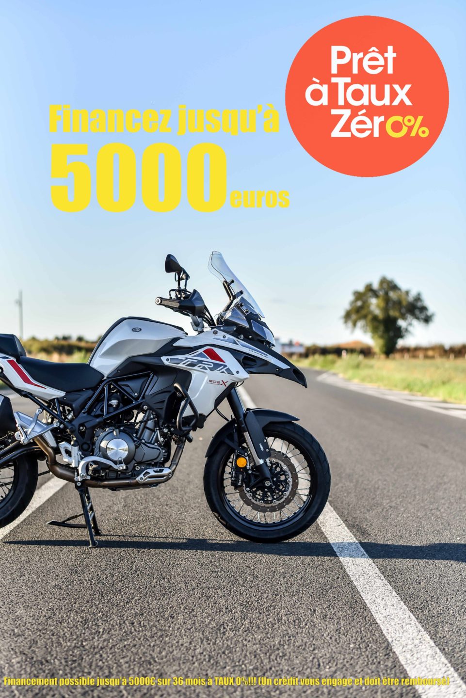 les vieux boulons trk x benelli taux 0% pret a taux interessant