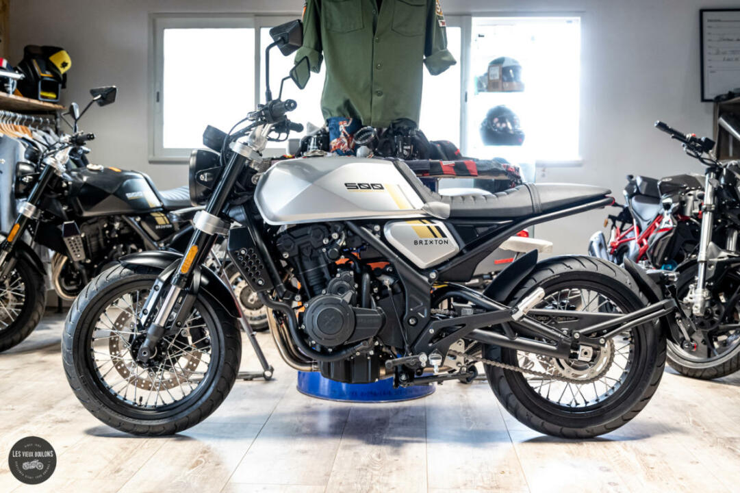 Brixton Crossfire 500 cc grise – Image 20