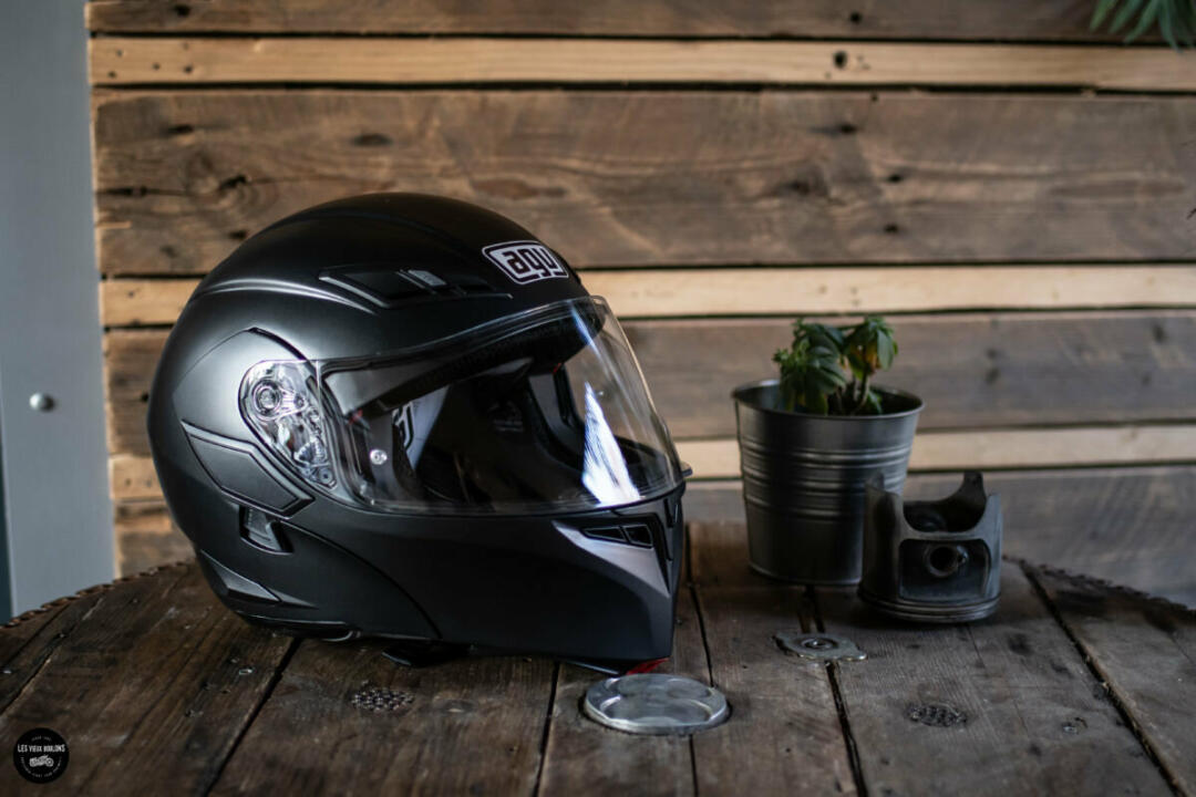 AGV compact st noir modulable – Image 2