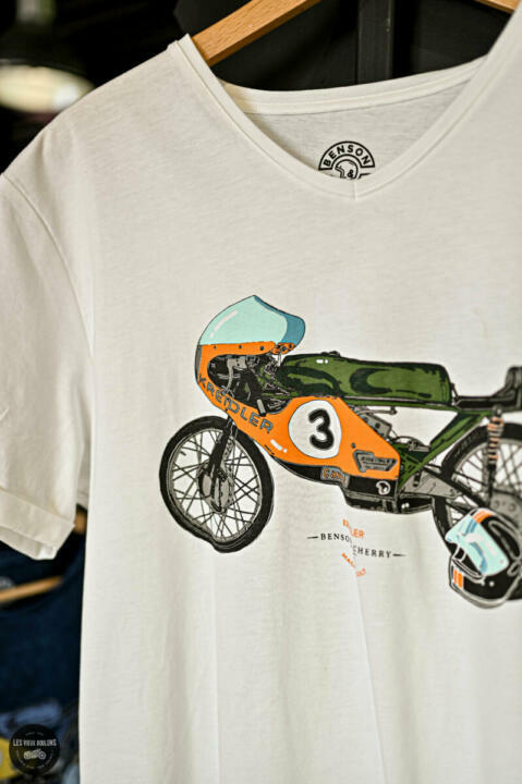 Teeshirt Benson and Cherry - thorina blanc – Image 2