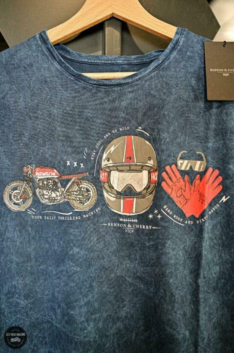 Teeshirt benson and cherry TIBOLTMAR INDIGO – Image 2