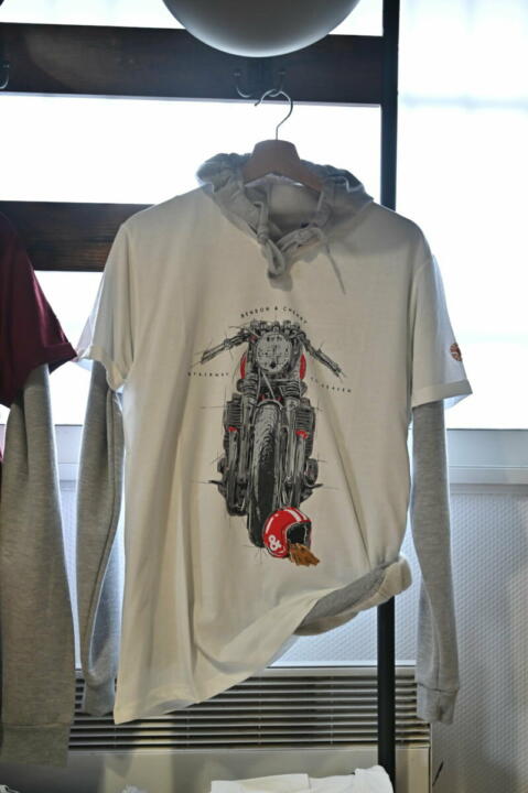 Teeshirt benson and cherry TADA BLANC