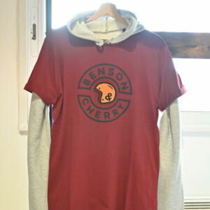 Teeshirt benson and cherry TARIANE Bordeaux