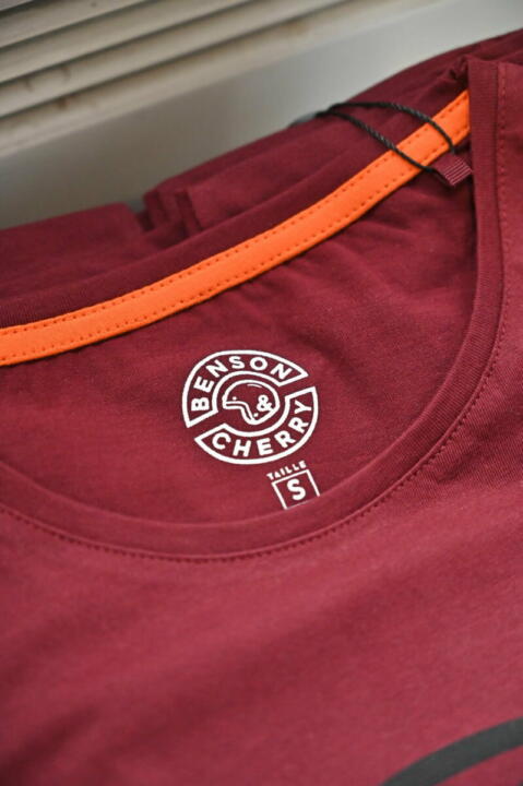 Teeshirt benson and cherry TARIANE Bordeaux – Image 2