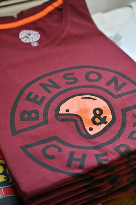 Teeshirt benson and cherry TARIANE Bordeaux – Image 3