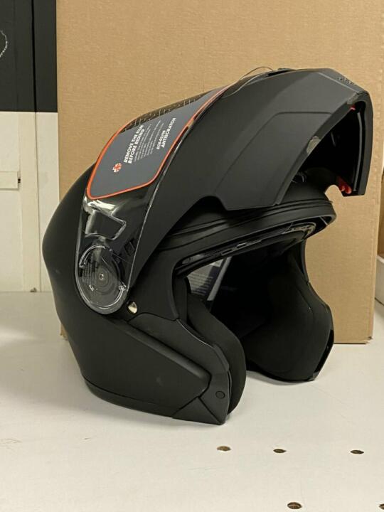 CASQUE TURN STORMER NOIR MAT