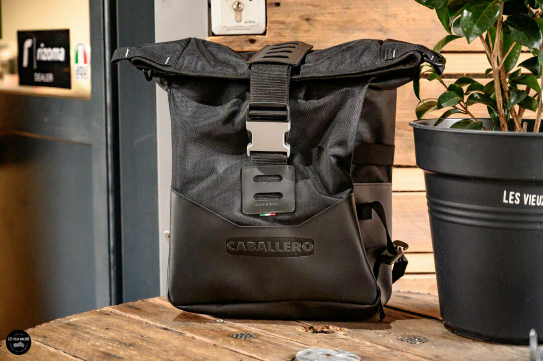 FANTIC Sacoche Latérale Caballero Noir