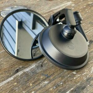 Rétroviseur embout de guidon rond