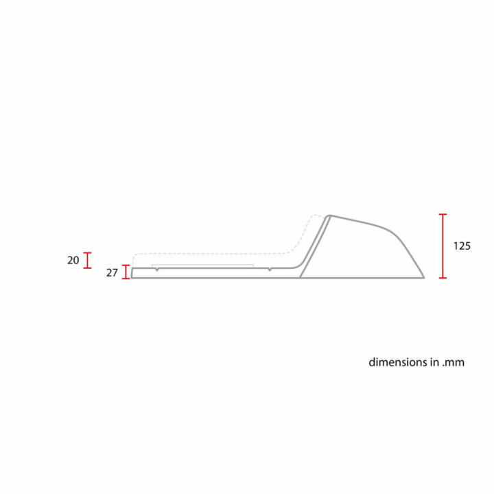 SELLE CLASSIC tuck and roll marron – Image 2