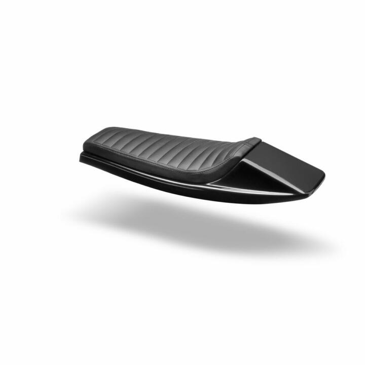 SELLE FLAT RACER tuck and roll noir