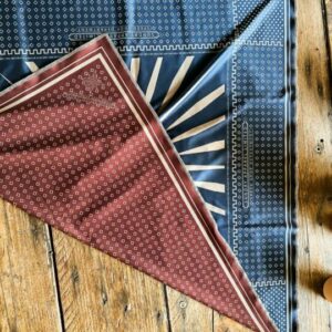 SUNDAY - MÉTÉOR BLEU foulard