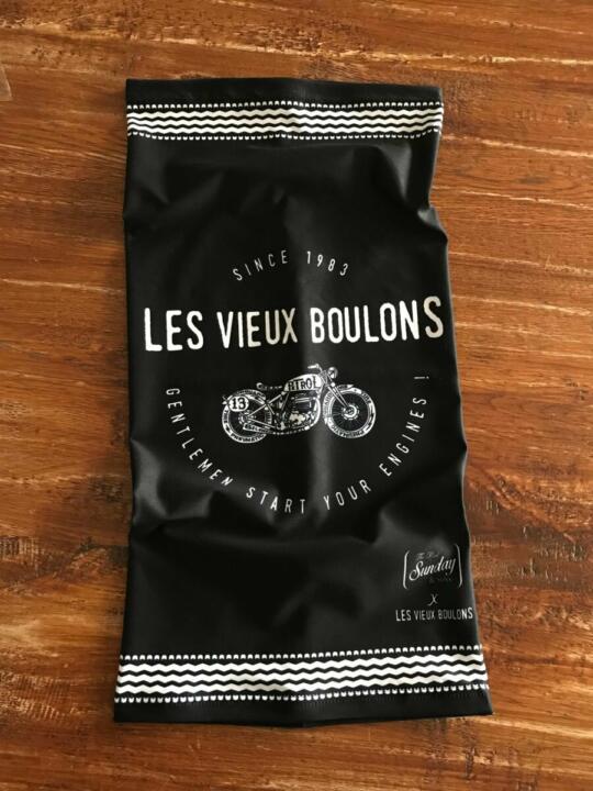 LVB tour de cou moto noir